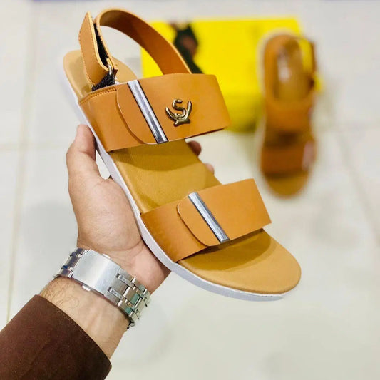 Lightweight Casual Men's Rexine Sandal